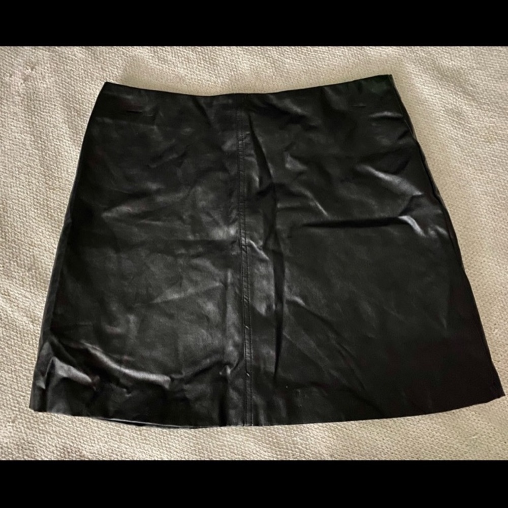 Faux Leather Skirt NWT size medium
